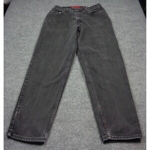 Vtg Levi's SilverTab Jeans Black Gray Loose Denim 33x32 (31x31) 90's Y2K  Baggy